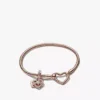 Herz-&-Mama-Dangle-Charm-&-Armband-Set, 2er-Set Herz-&-Mama-Dangle-Charm-&-Armband-Set, 2er-Set