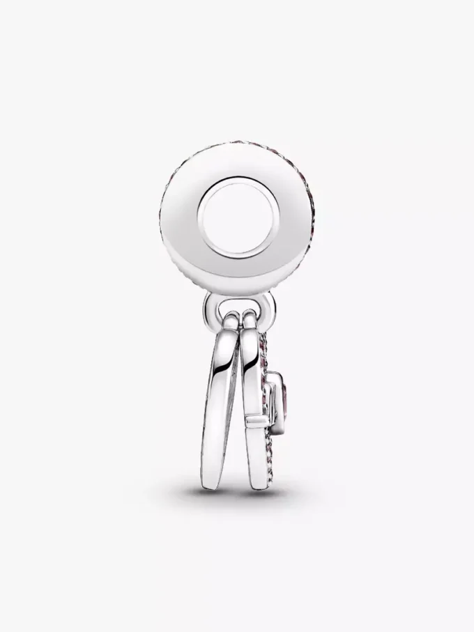 Herz-&-Mama-Dangle Charm aus Sterlingsilber Herz-&-Mama-Dangle Charm aus Sterlingsilber