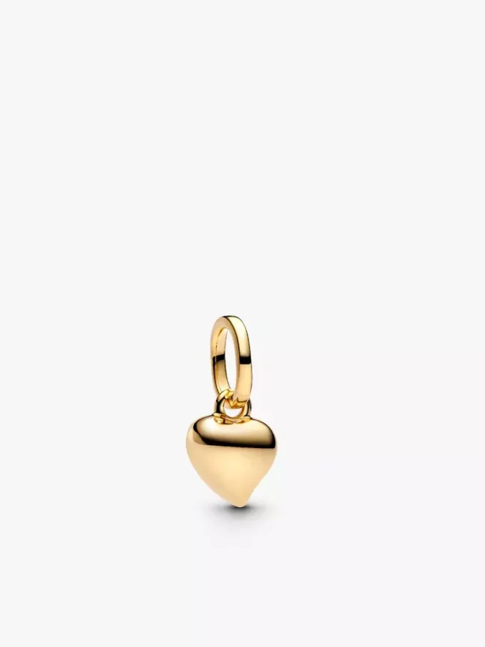 Mini-Herz-Charm-Halskette, 2er-Set Mini-Herz-Charm-Halskette, 2er-Set