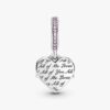 Herz & Mom-Dangle Charm – Sterlingsilber Herz & Mom-Dangle Charm – Sterlingsilber