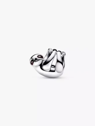Hängender Faultier-Charm aus Sterlingsilber