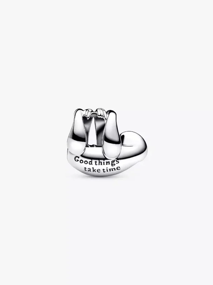Hängender Faultier-Charm aus Sterlingsilber Hängender Faultier-Charm aus Sterlingsilber