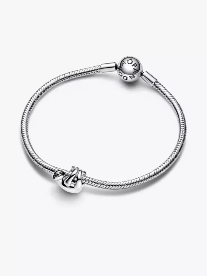 Hängender Faultier-Charm aus Sterlingsilber Hängender Faultier-Charm aus Sterlingsilber