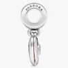 Hängender Herz-Dangle Charm „Mom“ aus Sterlingsilber Hängender Herz-Dangle Charm „Mom“ aus Sterlingsilber