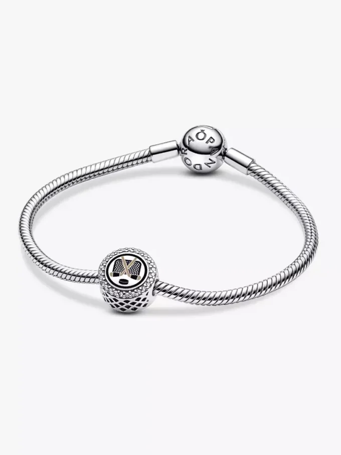 Hockey-Charm aus Sterlingsilber Hockey-Charm aus Sterlingsilber