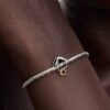 Home & Heart Charm – Sterlingsilber, 14-karätige Vergoldung