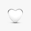 Hope Gold Ribbon Heart Charm – Sterlingsilber