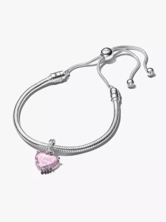 „I love you mom“-Armbänder-Geschenkset aus Sterlingsilber „I love you mom“-Armbänder-Geschenkset aus Sterlingsilber