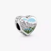 Idaho-Herz-Charm aus Sterlingsilber Idaho-Herz-Charm aus Sterlingsilber