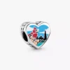 Illinois-Herz-Charm aus Sterlingsilber Illinois-Herz-Charm aus Sterlingsilber