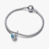 Im Dunkeln leuchtender Einsiedlerkrebs-Dangle Charm – Sterlingsilber Im Dunkeln leuchtender Einsiedlerkrebs-Dangle Charm – Sterlingsilber