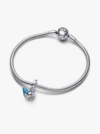 Im Dunkeln leuchtender Einsiedlerkrebs-Dangle Charm – Sterlingsilber Im Dunkeln leuchtender Einsiedlerkrebs-Dangle Charm – Sterlingsilber