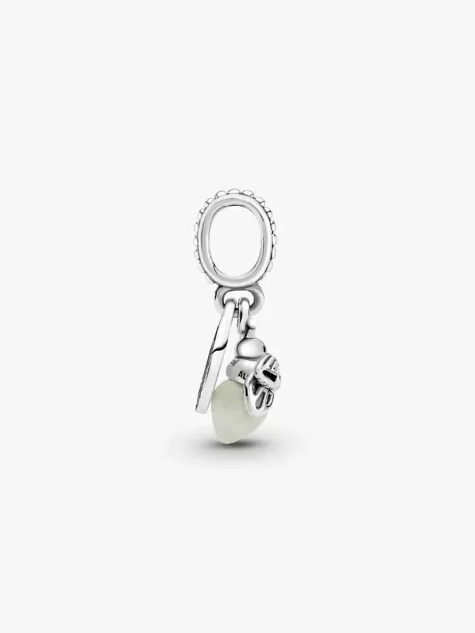 Im Dunkeln leuchtender „Firefly“-Dangle Charm aus Sterlingsilber Im Dunkeln leuchtender „Firefly“-Dangle Charm aus Sterlingsilber