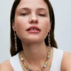 Im Dunkeln leuchtender Glühwürmchen-Dangle Charm, 14-karätig vergoldet Im Dunkeln leuchtender Glühwürmchen-Dangle Charm, 14-karätig vergoldet
