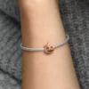 Im Dunkeln leuchtender gruseliger Kürbis-Charm aus Sterlingsilber Im Dunkeln leuchtender gruseliger Kürbis-Charm aus Sterlingsilber
