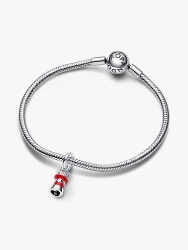 Im Dunkeln leuchtender Leuchtturm-Dangle Charm – Sterlingsilber Im Dunkeln leuchtender Leuchtturm-Dangle Charm – Sterlingsilber