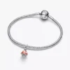 Im Dunkeln leuchtender Pilz-Dangle Charm aus Sterlingsilber Im Dunkeln leuchtender Pilz-Dangle Charm aus Sterlingsilber