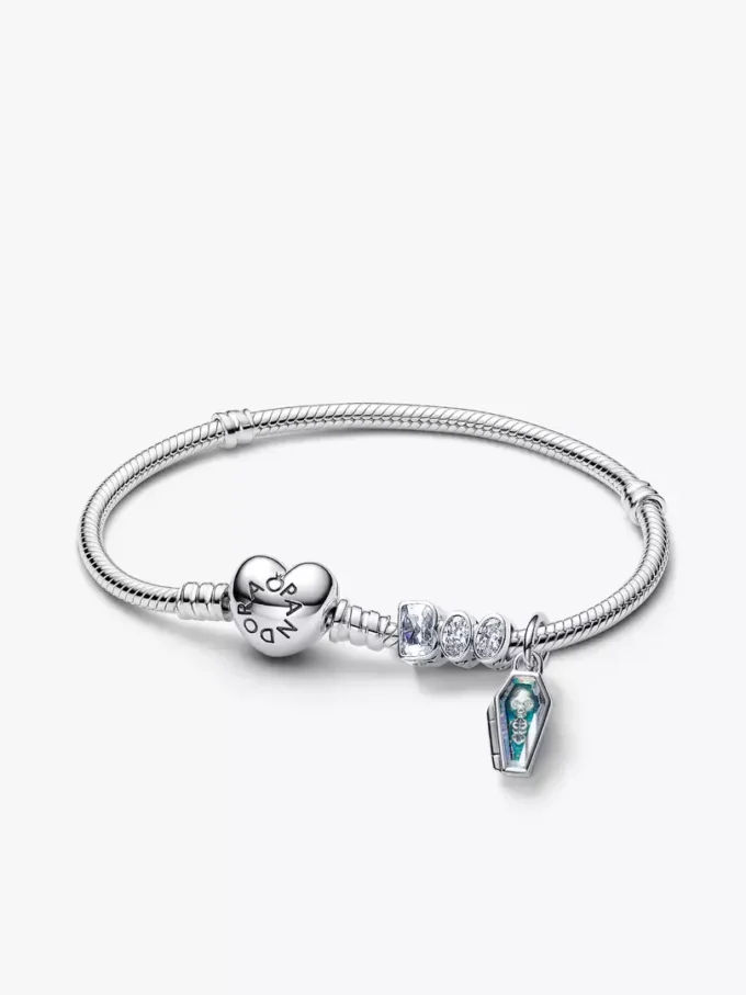 Im Dunkeln leuchtendes Halloween-Charm-Armband-Set, 3er-Set