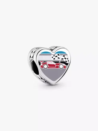 Indiana-Herz-Charm aus Sterlingsilber