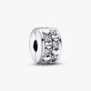 Infinite Hearts Sparkling Clip Charm – Sterlingsilber Infinite Hearts Sparkling Clip Charm – Sterlingsilber