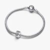Infinite Hearts Sparkling Clip Charm – Sterlingsilber Infinite Hearts Sparkling Clip Charm – Sterlingsilber