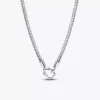 Infinity Heart Halsketten-Set, 2er-Set