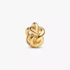 Infinity-Knoten-Charm, 14-karätig vergoldet Infinity-Knoten-Charm, 14-karätig vergoldet