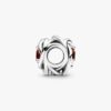 Dezember-Charm „Turquoise Blue Eternity Circle“ – Sterlingsilber