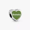 Kentucky-Herz-Charm aus Sterlingsilber Kentucky-Herz-Charm aus Sterlingsilber