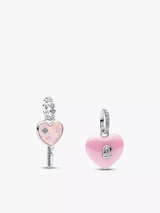 „Key to my heart“-Charm-Duo, 2er-Set „Key to my heart“-Charm-Duo, 2er-Set
