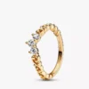 Regal Swirl Tiara-Ring, 14 Karat vergoldet Regal Swirl Tiara-Ring, 14 Karat vergoldet