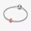 Korallenfarbener Ozean-Charm aus Sterlingsilber Korallenfarbener Ozean-Charm aus Sterlingsilber