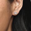Kronen-Ohrringe – Sterlingsilber Kronen-Ohrringe – Sterlingsilber