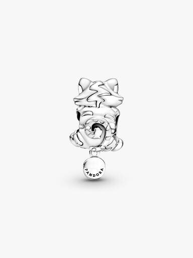 Kätzchen & Wollknäuel-Charm – Sterlingsilber Kätzchen & Wollknäuel-Charm – Sterlingsilber