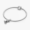 Labrador-Welpen-Dangle Charm aus Sterlingsilber Labrador-Welpen-Dangle Charm aus Sterlingsilber