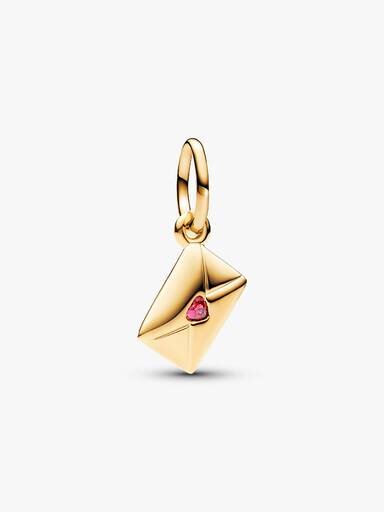 Love Letter Envelope Dangle Charm – 14 Karat vergoldet Love Letter Envelope Dangle Charm – 14 Karat vergoldet