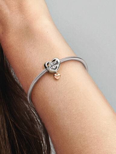 „Love You Best Friend“-Herz-Charm – Sterlingsilber, 14-karätige Roségoldbeschichtung „Love You Best Friend“-Herz-Charm – Sterlingsilber, 14-karätige Roségoldbeschichtung