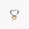 Lucky Star & Heart Charm aus Sterlingsilber, 14 Karat vergoldet Lucky Star & Heart Charm aus Sterlingsilber, 14 Karat vergoldet