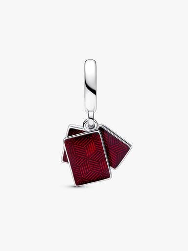 Mahjong-Dangle Charm – Sterlingsilber Mahjong-Dangle Charm – Sterlingsilber