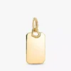 April-Set mit gravierbaren Dangle Charms-Halsketten, 3er-Set