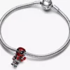 Marvel Deadpool Charm aus Sterlingsilber Marvel Deadpool Charm aus Sterlingsilber