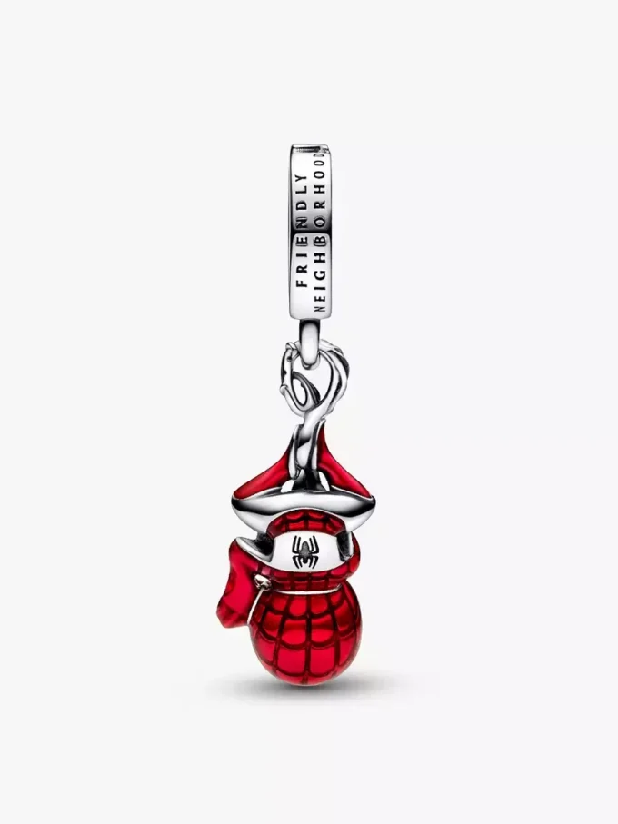 Marvel Spider-Man Dangle Charm aus Sterlingsilber Marvel Spider-Man Dangle Charm aus Sterlingsilber