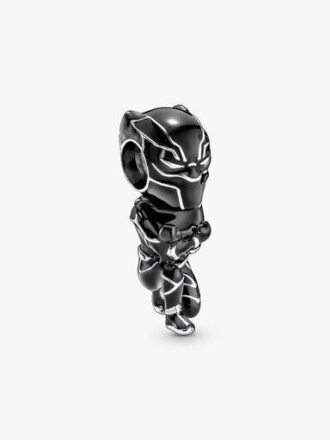 Marvel The Avengers Black Panther-Charm – Sterlingsilber