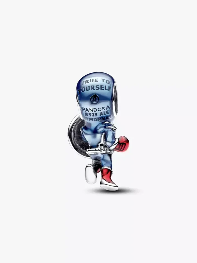 Marvel The Avengers Captain America Charm aus Sterlingsilber Marvel The Avengers Captain America Charm aus Sterlingsilber