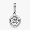 Marvel The Avengers Captain America Shield Dangle Charm – Sterlingsilber
