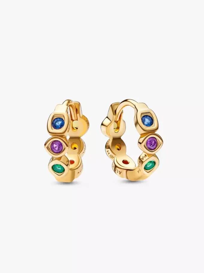 Marvel The Avengers Infinity Stones Ohrringe, 14 Karat vergoldet Marvel The Avengers Infinity Stones Ohrringe, 14 Karat vergoldet