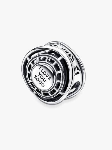 Marvel The Avengers Iron Man Arc Reactor Charm – Sterlingsilber Marvel The Avengers Iron Man Arc Reactor Charm – Sterlingsilber