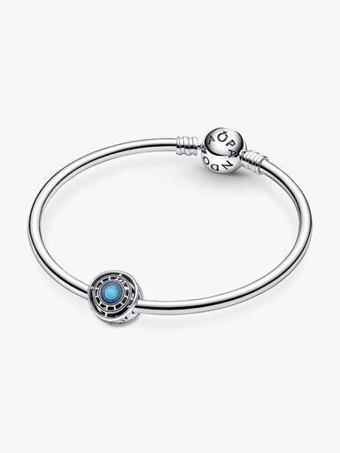 Marvel The Avengers Iron Man Arc Reactor Charm – Sterlingsilber Marvel The Avengers Iron Man Arc Reactor Charm – Sterlingsilber
