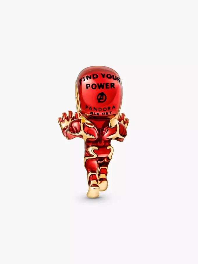 Marvel The Avengers Iron Man Charm, 14-karätige Vergoldung Marvel The Avengers Iron Man Charm, 14-karätige Vergoldung