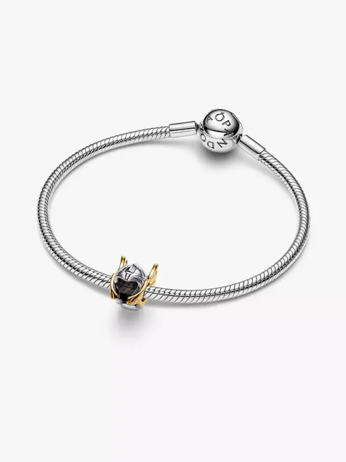 Marvel Thor-Helm-Charm aus Sterlingsilber, 14-karätig vergoldet Marvel Thor-Helm-Charm aus Sterlingsilber, 14-karätig vergoldet